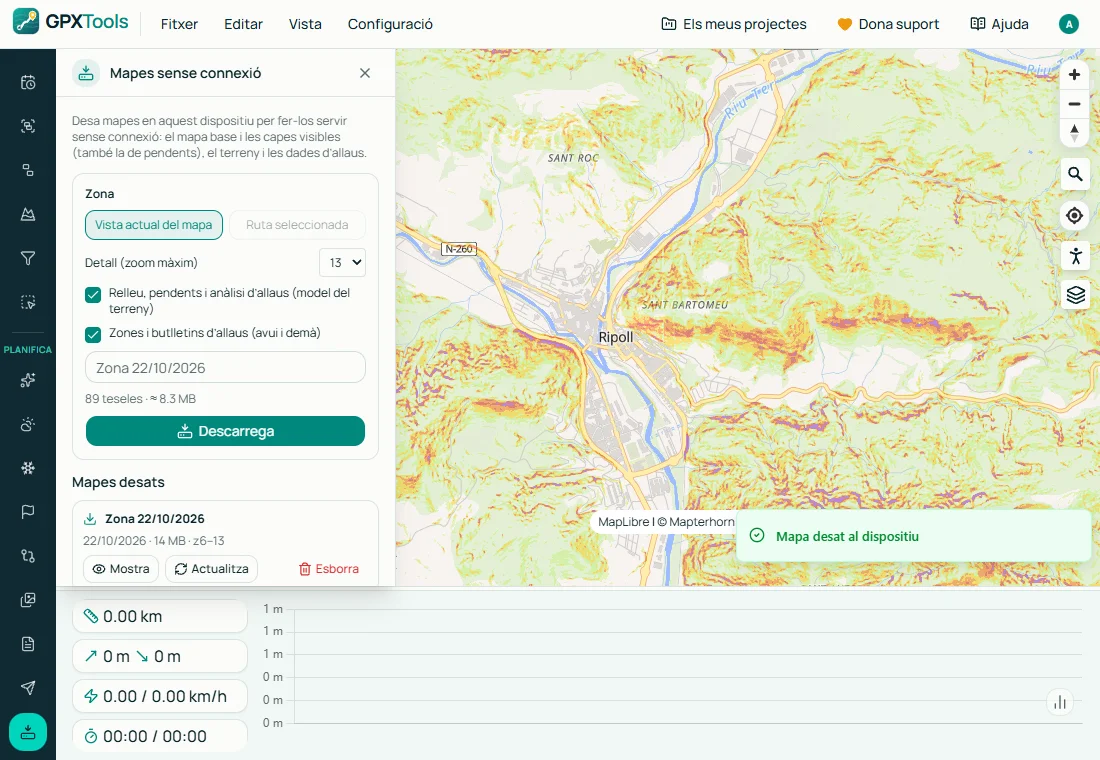 Offline maps